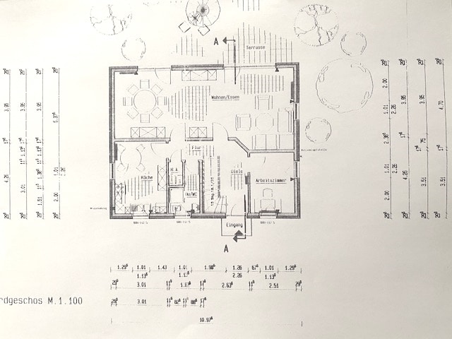Haus Grundriss Unten