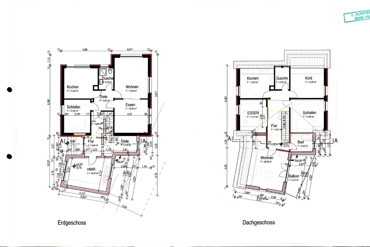 Grundriss Anbau 2008 EG und DG_001