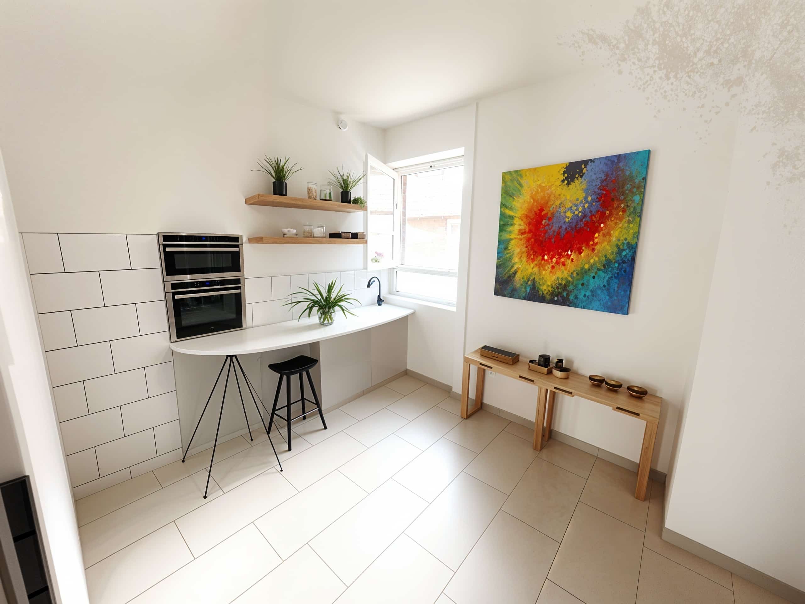 Küche, Modern - (KI generiert)