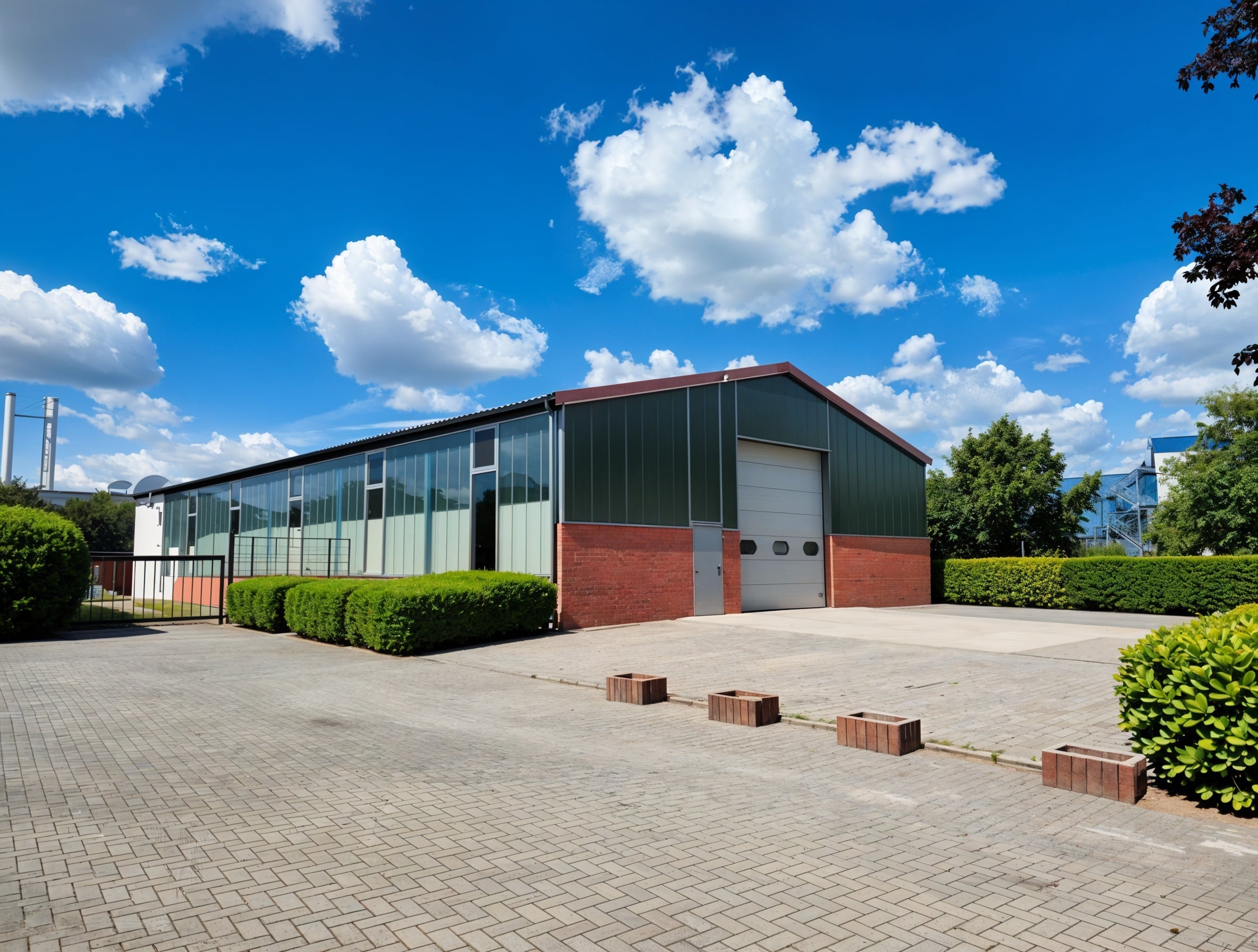 Funktionale Halle im Diepholzer Gewerbegebiet zu verkaufen Funktionale Halle im Diepholzer Gewerbegebiet zu verkaufen