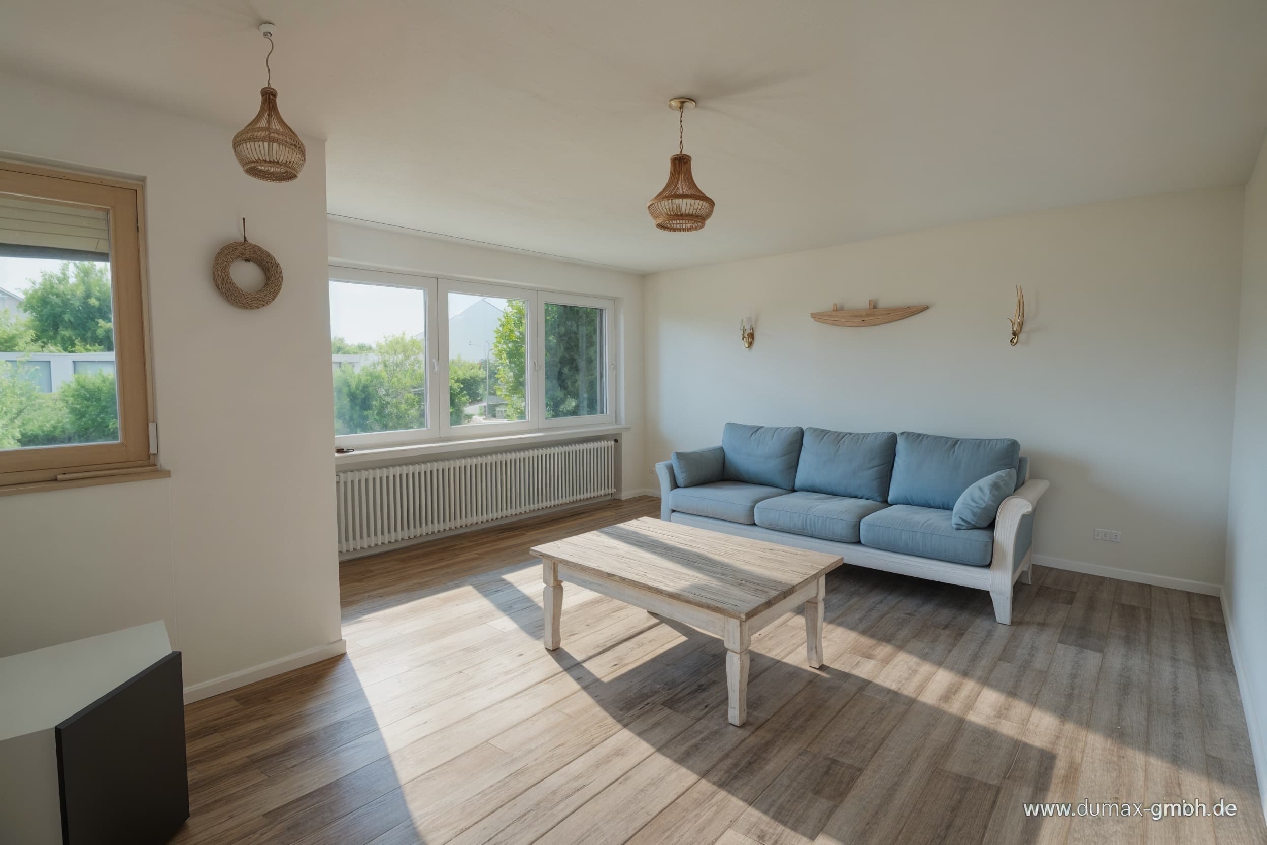 Wohnzimmer, Maritim - (KI generiert)