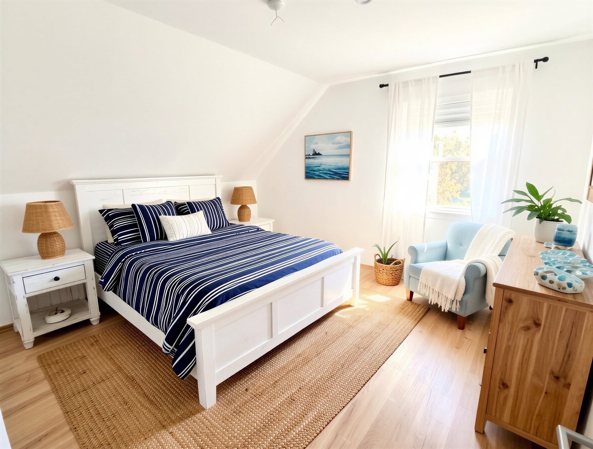 Schlafzimmer 1 - (KI generiert)